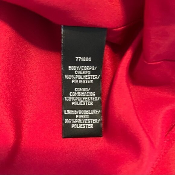 CYNTHIA Rowley Pleated Satin Skater Dress Size 4 - Picture 10 of 13